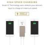 Native Union Smart Charger - Slim 2-Port Foldable USB-A Universal Wall Charger with Smart IC Technology - Quick Charging for iPhone, iPad, Smartphones and Tablets (Taupe/Fabric)