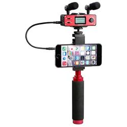 Saramonic SmartMixer Professional Recording Stereo Microphone Rig for iPhone and Android Smartphones