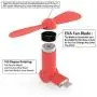 Genuie Fan for iPhone(2 Packs), Mini Fan with 180 Rotating, Strong Wind, Lightweight Compatible for iPhone, iPad, iPod and Any Lighting Devices. Upgraded Version (Black and Rose Red) Genuie Fan for iPhone(2 Packs), Mini Fan with 180 Rotating, Strong Wind, Lightweight Compatible for iPhone, iPad, iPod and Any Lighting Devices. Upgraded Version (Black and Rose Red)