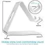 Cell Phone Stand, Lamicall Phone Stand : Cradle Dock Holder Compatible with All Android Smartphone iPhone 11 Pro Xs Xs Max Xr X 8 7 6 6s Plus 5 5s 5c Charging, Universal Accessories Desk - Silver Cell Phone Stand, Lamicall Phone Stand : Cradle Dock Holder Compatible with All Android Smartphone iPhone 11 Pro Xs Xs Max Xr X 8 7 6 6s Plus 5 5s 5c Charging, Universal Accessories Desk - Silver