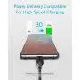 USB C to USB C Cable, Anker Powerline III USB-C to USB-C Fast Charging Cord (6 ft), 60W Power Delivery PD Charging for Apple MacBook, iPad Pro 2020, Samsung Galaxy S10 Plus S9 S8 Plus, Pixel, and More