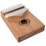 Flexzion Kalimba 17 Keys Thumb Piano, Mbira 17 Tone Finger Piano Portable African Musical Instrument with Musical Scorebook/Learning Booklet, Tune Hammer, Storage Carrying Bag