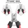 Swhatty Dog Nail Clippers and Trimmer for Pet Claw in pet Grooming and Trimmer Supplies, with Safety Guard to Avoid Over-Cutting Toenail for Small Medium Large Dogs & Cats