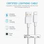 iPhone Charger, 2 Port USB Plug Wall Charger Travel Adapter with MFi Certified 2Pack 3FT Lightning Cable Compatible with iPhone 11 Pro Max/11 Pro/11/Xs Max/Xs/XR/X/8/7/6/SE, iPad and More