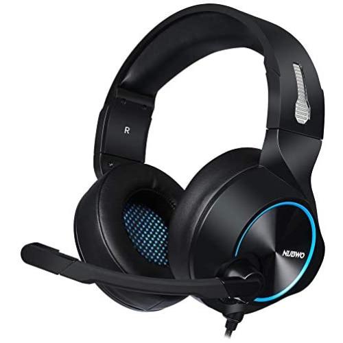 3.5mm Gaming Headset PC Deep Bass Headphones On Ear Earphone with Microphone for PS4 New One Mobile Phone Computer Laptop