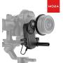 MOZA iFocus Wireless Follow Focus Motor Focus Controller for MOZA Air 2 MOZA AirCross 2 Gimbal Stabilizer Wireless DSLR Camera Lens Control System（iFocus）