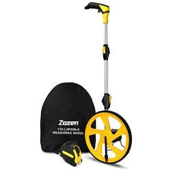 Measuring Wheel Zozen Collapsible with Kickstand and Cloth Carrying Bag Measurement 0-9,999 Ft