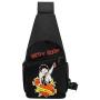 Betty Boop Sling Bag Leather Chest Bag Shoulder Backpack Cross Body Travel