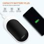 Jomst New 7800mAh Rechargeable Hand Warmers Portable Electric Power Bank,Larger Capacity Hand Warmer and Double-Sided Heating
