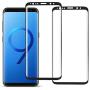MSLAN [2-Pack] Galaxy S9 Tempered Glass Screen Protector,[Anti-Bubble][9H Hardness][HD Clear] 3D Curved Screen Protector for Samsung Galaxy S9 (Black)