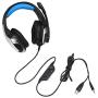 GFDGFDG Wired Stereo Gaming Headset, for PS4 PC Laptop Tablet Smart Phone Super Deep Bass Over-Ear Headphones, with Volume Control and MIC Switch