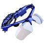 Wireless Bluetooth Sunglasses Anti-ray Stereo 4.1 Music Bluetooth Headphones for Men Support Both Headset and Hands-Free for All Kinds of Cell Phones (Blue-Gray)