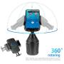 Cup Holder Phone Mount,Adjustable Universal Smart Car Cell Phone Mount for iPhone 11 Pro/XR/XS Max /8/7/6 Plus,Samsung Galaxy S10/S9/S8 Note 9 Sony/HTC-[2020 Upgraded Cup Holder Cradle]