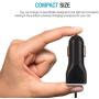iPhone Car Charger, [Apple MFI Certified] Lighting Car Charger for iPhone X, XR, XS, 8, 8 Plus, 7, 7 Plus 6S / 6S Plus, 6 Plus, SE, 5S, iPad Pro, Air 2, Mini 4 with Extra USB Port