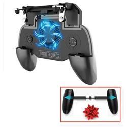 Phone Game Mobile Controller with Cooling Fan Power Bank and Fire L1 R1 Trigger| Free 2nd Style Andriod and iOS Mobile Gaming Controller Included