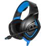 RUNMUS Gaming Headset PS4 Headset with 7.1 Surround Sound Stereo, Xbox One Headset with Noise Canceling Mic, Compatible with PC, PS4, Xbox One Controller(Adapter Needed), NS