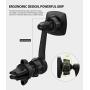 Ringke Power Clip Wing Magnetic Car Mount Phone Holder Premium Air Vent Cradle 360° Rotation Long Reach Neck Cell Phone Automobile Cradles for Universal Smartphone