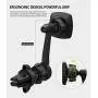 Ringke Power Clip Wing Magnetic Car Mount Phone Holder Premium Air Vent Cradle 360° Rotation Long Reach Neck Cell Phone Automobile Cradles for Universal Smartphone