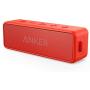 Anker Soundcore 2 Portable Bluetooth Speaker with Better Bass, 24-Hour Playtime, 66ft Bluetooth Range, IPX7 Water Resistance & Built-in Mic, Dual-Driver Wireless Speaker for Beach, Travel, Party- Red