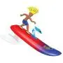 Surfer Dudes Legends & Surfer Pets Wave Powered Mini-Surfer, Pet and Surfboard Beach Toy - Long Beach Larry and Finley