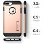 Spigen Tough Armor [2nd Generation] Designed for Apple iPhone 8 Plus Case (2017) / Designed for iPhone 7 Plus Case (2016) - Blush Gold