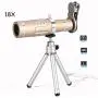 Fosa Cell Phone Camera Lens Kit Universal 18X Optical Zoom Telephoto Telescope Lens with Tripod(Gold) Fosa Cell Phone Camera Lens Kit Universal 18X Optical Zoom Telephoto Telescope Lens with Tripod(Gold)