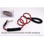 xiao jia hao 5-Foot Dog Leash with Comfortable upholstered Handles and High reflectiveare Suitable for Medium and Large Dogs