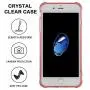 for iPhone 7 Plus Case, for iPhone 8 Plus Case, Matone Crystal Clear Shock Absorption Technology Bumper Soft TPU Cover Case for iPhone 7 Plus (2016)/iPhone 8 Plus (2017) - Clear Pink for iPhone 7 Plus Case, for iPhone 8 Plus Case, Matone Crystal Clear Shock Absorption Technology Bumper Soft TPU Cover Case for iPhone 7 Plus (2016)/iPhone 8 Plus (2017) - Clear Pink