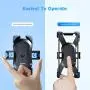 Anwas Bike Phone Mount, 【2020 Mechanical Safety Locking System】 Phone Mount for Bike, Anti-Shake 360° Rotation Bike Phone Holder, Fit for iPhone 11 Pro Max XS XR X 8 7 Plus 6s and All Android Phone