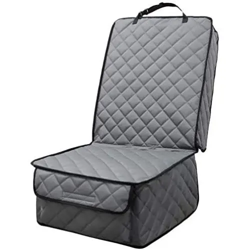 Hapyfost Waterproof Front Seat Cover Dog Car Seat Covers Nonslip and Full Protection with Side Flaps Fits Most Cars, Trucks, SUVs Hapyfost Waterproof Front Seat Cover Dog Car Seat Covers Nonslip and Full Protection with Side Flaps Fits Most Cars, Trucks, SUVs