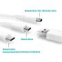 MXRS Multi Charger Cable 6ft 3 in 1 Multiple USB Charging Cord Suitable for Nintendo Switch/Nintendo New 2DS XL/ 3DS XL/ 2DS/ 3DS/ DSi/DSi XLL/Nintendo Ds Lite(Charging Only)