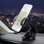 Dashboard Phone Holder, Cell Phone Mount for Car Windshield Dashboard with Strong Suction Cup for iPhone XR X 8 7 Se 6S 6 5S Galaxy S10 S9 S8 S7 S6 and More
