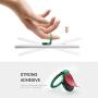 Phone Ring Holder Finger Kickstand - LANETNCY 360° Rotation Metal Ring Grip Stand for Strongly Magnetic Car Mount Compatible with All Smartphone(Green)
