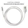 CUGUNU Nylon Braided Cable Compatible with iPhone Charger, 5 Pack[3/3/6/6/10FT] MFi Certified USB Lightning Cable Charging Cord for iPhone X/Max/11/8/7/6/6S/5/5S/SE/Plus/iPad - Silver