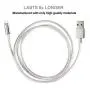 CUGUNU Nylon Braided Cable Compatible with iPhone Charger, 5 Pack[3/3/6/6/10FT] MFi Certified USB Lightning Cable Charging Cord for iPhone X/Max/11/8/7/6/6S/5/5S/SE/Plus/iPad - Silver
