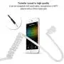3.5mm PTT Throat Mic Earpiece Throat Mic Headset Acoustic Tube Earpiece with Finger PTT Flexible Anti Radiation Covert Air Acoustic Tube Headset for Mobile Phone