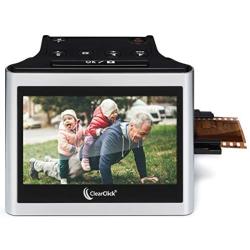 ClearClick Virtuoso 2.0 (Second Generation) 22MP Film & Slide Scanner with Extra Large 5" LCD Screen - Convert 35mm, 110, 126 Slides and Negatives to Digital Photos