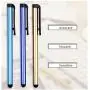 AEDILYS 12 Pack Universal Capacitive Stylus Pen Portable Multicolor Touchscreen Stylus Pens Compatible with Apple iPhone 5 /5S/ 5C /6/7/11 Plus iPad Galaxy Tablet Smartphone PDA