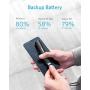 Anker PowerCore+ Mini, 3350mAh Lipstick-Sized Portable Charger (Premium Aluminum Power Bank), One of The Most Compact External Batteries, Compatible with iPhone Xs/XR, Android Smartphones and More