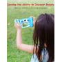 Victure Kids Camera Digital Rechargeable Selfie Action Camera 1080P HD 12MP with 2 Inch LCD Display and Shockproof Handles for Girls Boys Toys Gifts