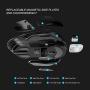 GameSir Mechanical Gaming Keyboard Z1 + GM300 Wireless Mouse for PC/Mobile Phone, One-Handed Gaming Keypad with Macro Keys for FPS Game