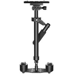 Neewer Aluminium Alloy Hand-held Stabiliser, 60 cm with Quick-Release Plate, 1/4-Inch Screw, for Canon, Nikon, Sony and DSLR Camcorders, Max 3 Kg