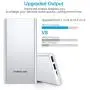 Poweradd 2ND Gen Pilot 2GS 10000mAh Power Bank, Dual USB Port 3.4A Portable Charger with High-Speed Charge for iPhone, Ipad, Samsung, Mobile Phones and Tablet- Silver