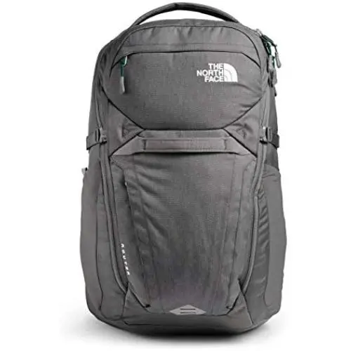 The North Face Router, Zinc Grey Dark Heather/Evergreen, OS