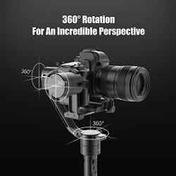MOZA Air 3-Axis Handheld Gimbal Camera Stabilizer+Dual Handle Set For Mirrorless Cameras and most DSLRs,Sony A7SII,Panasonic GH5,Canon EOS 5D Mark IV,BMPCC,Support Cameras Weights between 1.1Lb-7Lb