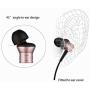 1MORE Piston Fit in-Ear Earphones Fashion Durable Headphones with 4 Color Options, Noise Isolation, Pure Sound, Phone Control with Mic for Smartphones/PC/Tablet - Pink