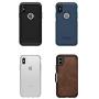 OtterBox COMMUTER SERIES Case for iPhone Xs & iPhone X - Retail Packaging - BESPOKE WAY (BLAZER BLUE/STORMY SEAS BLUE)