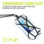 Gear Beast Universal Web Cell Phone Lanyard Compatible with iPhone, Galaxy & Most Smartphones, Includes Phone Case Holder,Neck Strap (Purple) Gear Beast Universal Web Cell Phone Lanyard Compatible with iPhone, Galaxy & Most Smartphones, Includes Phone Case Holder,Neck Strap (Purple)
