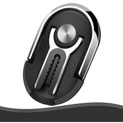 Black Multipurpose Mobile Phone Bracket, Stand 360 Degree Rotation Phone Ring Holder for Car Home HENGBANG