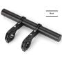 LYDshop Lucid Bike Handlebar Extender, Aluminum Alloy Bicycle Handlebar Extension Double Clamp Bike Bracket Bicycle Accessories for Holding Flashlight Speedometer GPS Phone Mount Holder